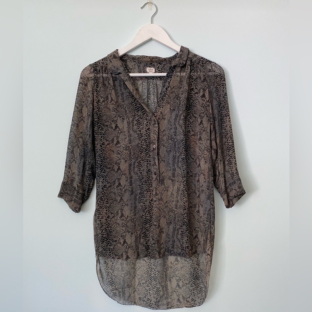 Wilfred 100% Silk Blouse